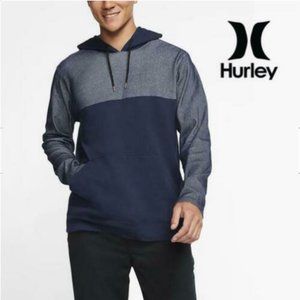 Hurley Dri-FIT Santa Cruz Waffle Lightweight Hoodie - Navy Blue